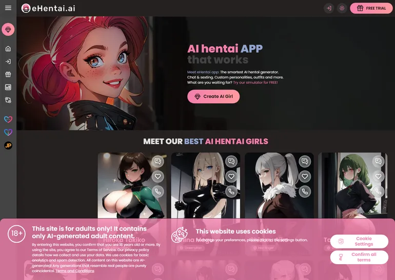 eHentai avis page d'accueil