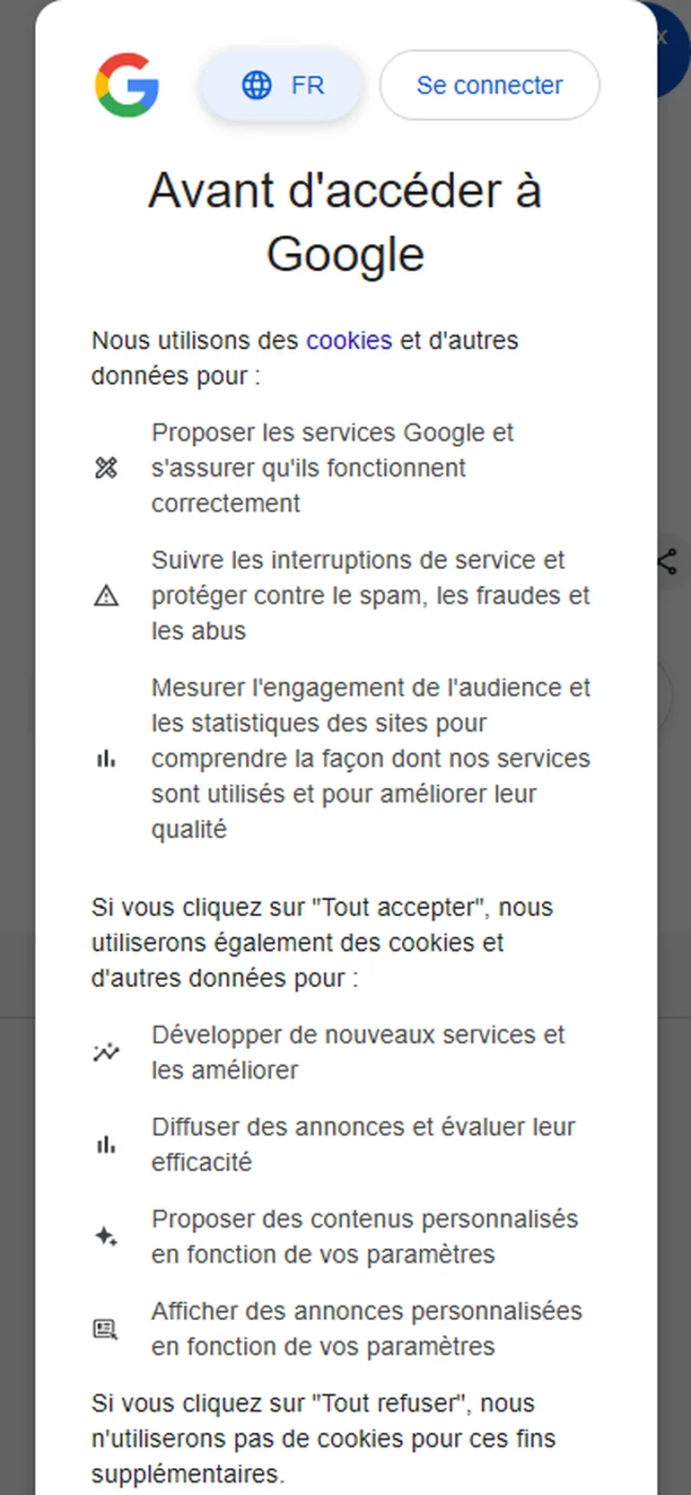 Flirt Tendre avis vue mobile