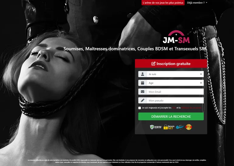 JM SM avis page d'accueil