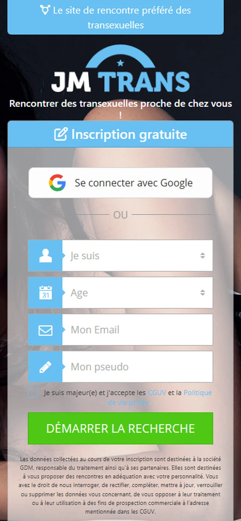 JM Trans avis vue mobile