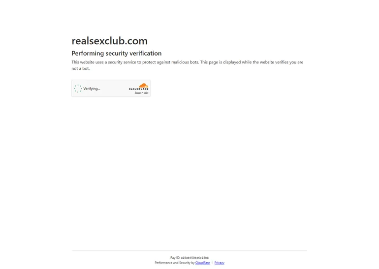 RealSexClub avis page d'accueil