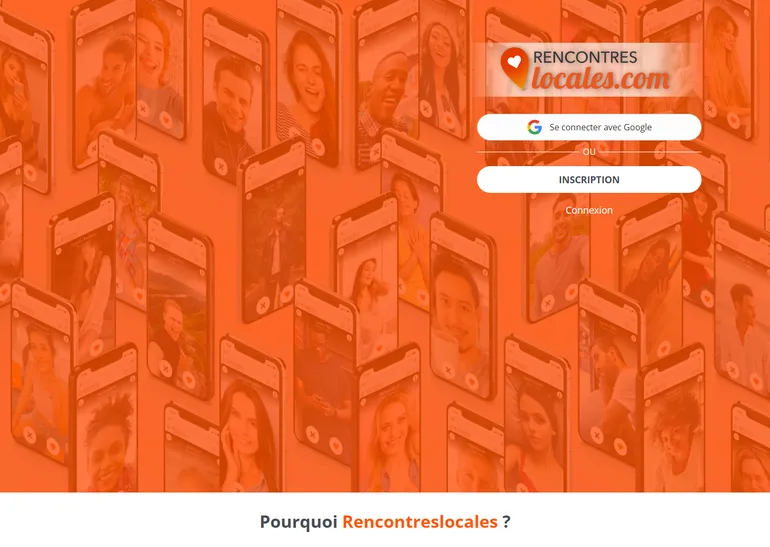 Rencontres Locales avis page d'accueil