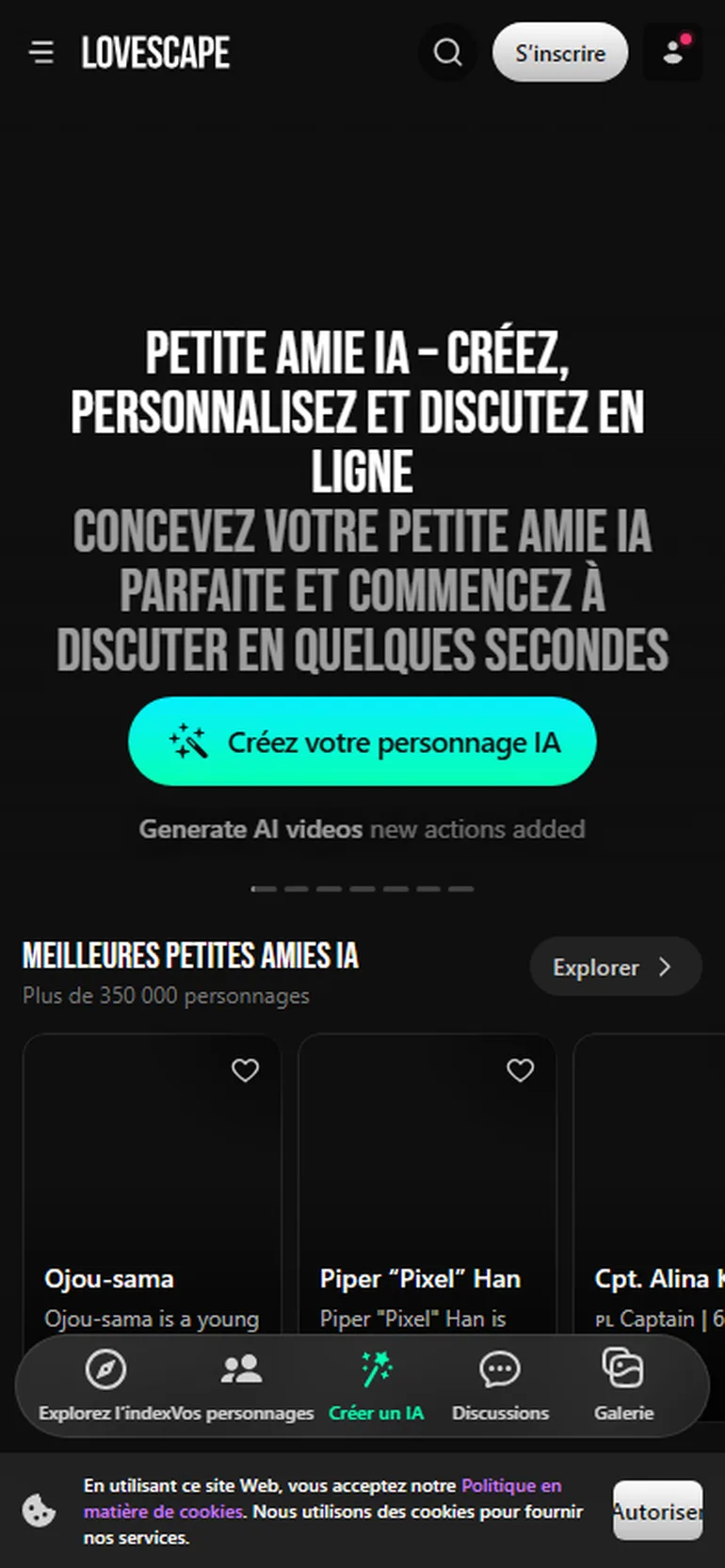 Spicier AI avis vue mobile